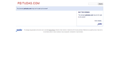 Desktop Screenshot of peitudas.com